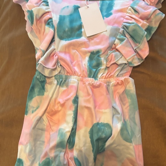 Pastel Ruffle Kids Matching Set - Picture 5 of 8